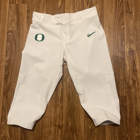 Nike Oregon Ducks Football Pants Men Medium White Team Issued Game‎ PE Padded - Picture 1 of 5